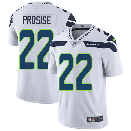 2019 Men Seattle Seahawks #22 Prosise white Nike Vapor Untouchable Limited NFL Jersey->seattle seahawks->NFL Jersey